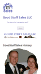Mobile Screenshot of goodstuffsales.com